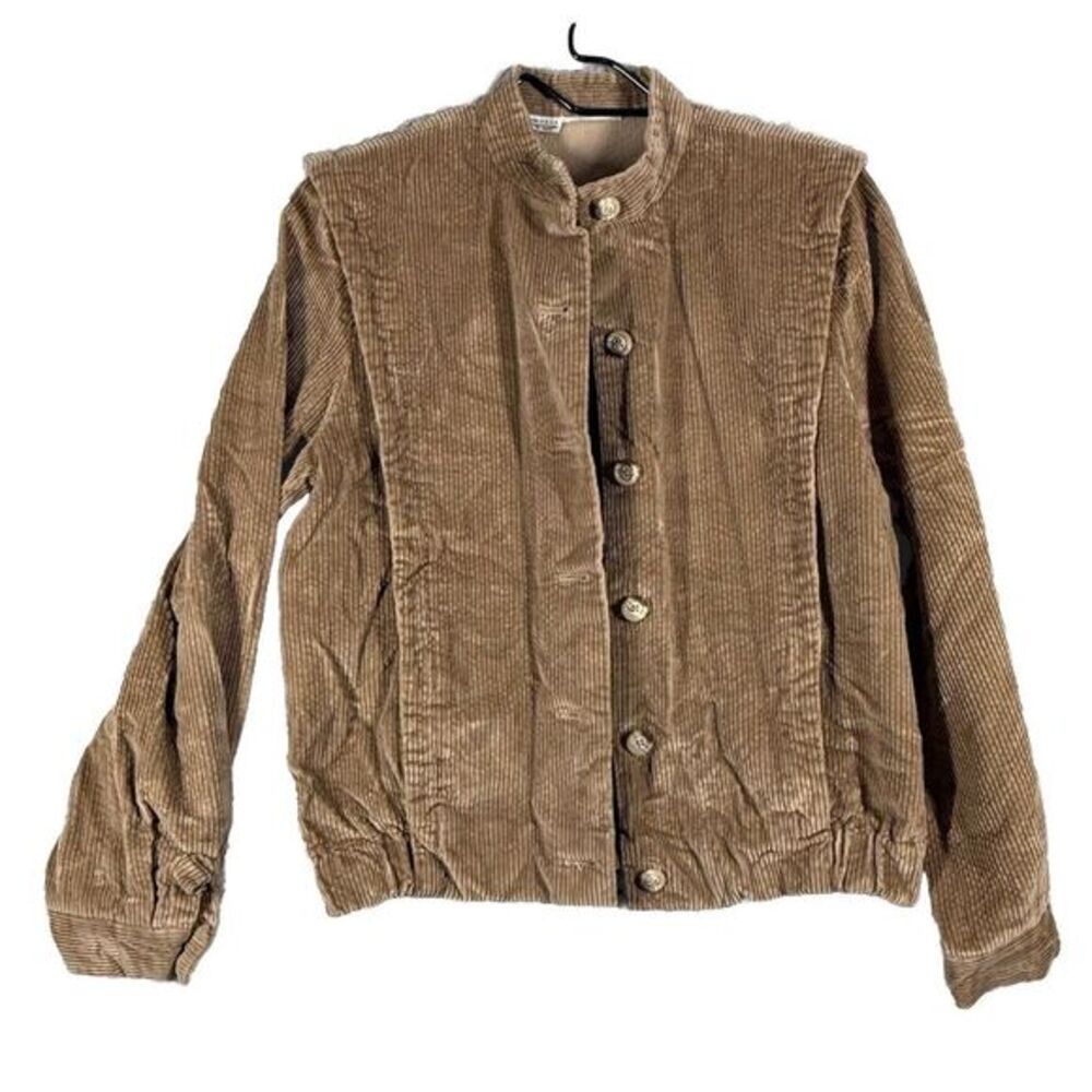 Vintage jacket women's Extra small Corduroy trucker Made in usa ‎ 80's